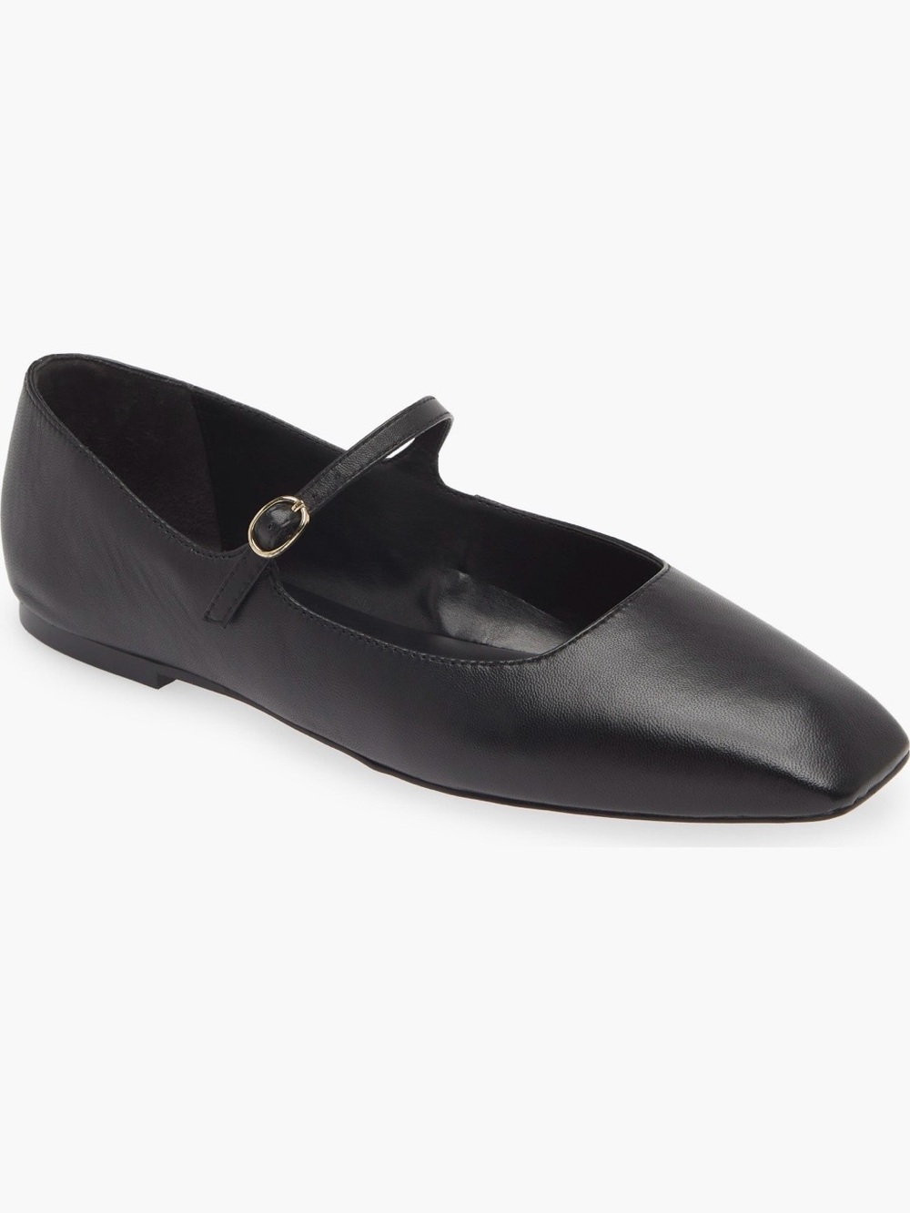 Nordstrom Black Mary Jane Flat Shoes for Women